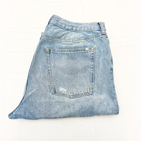 Everlane The Relaxed Straight Fit Organic Cotton Denim Jeans Button Fly Size 32 - Picture 1 of 9